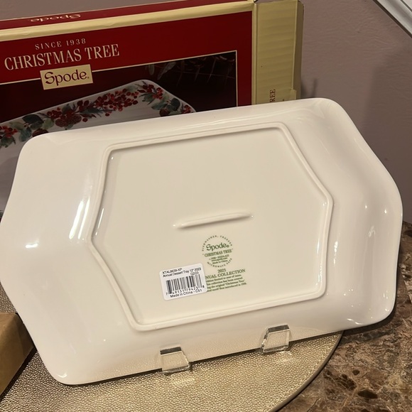 Spode Christmas Tree Annual Dessert Tray 12” 2023 - Picture 9 of 11